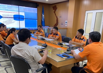 U.S Coast Guard conducts SAR communication exercise with Vietnamese partners