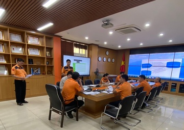 U.S Coast Guard conducts SAR communication exercise with Vietnamese partners