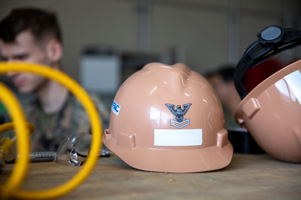 Hard Hats, Harder Workers: The Dedication of MCAS Iwakuni Seabees