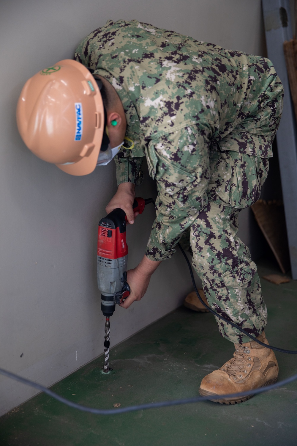 Hard Hats, Harder Workers: The Dedication of MCAS Iwakuni Seabees