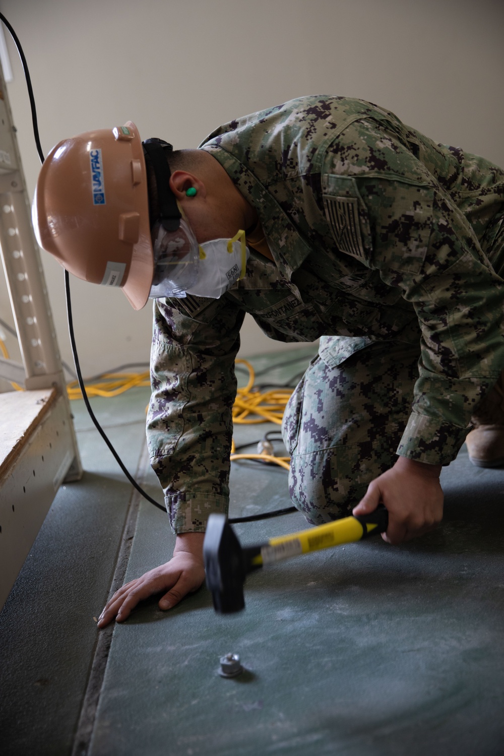 Hard Hats, Harder Workers: The Dedication of MCAS Iwakuni Seabees