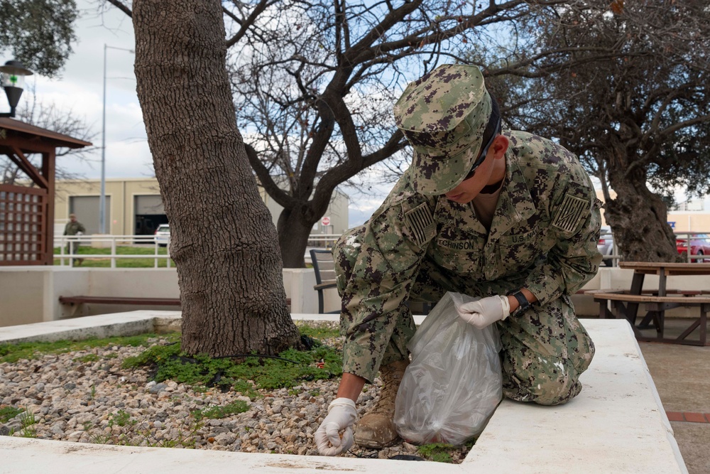 NSA Souda Bay’s FCPOA host base clean up