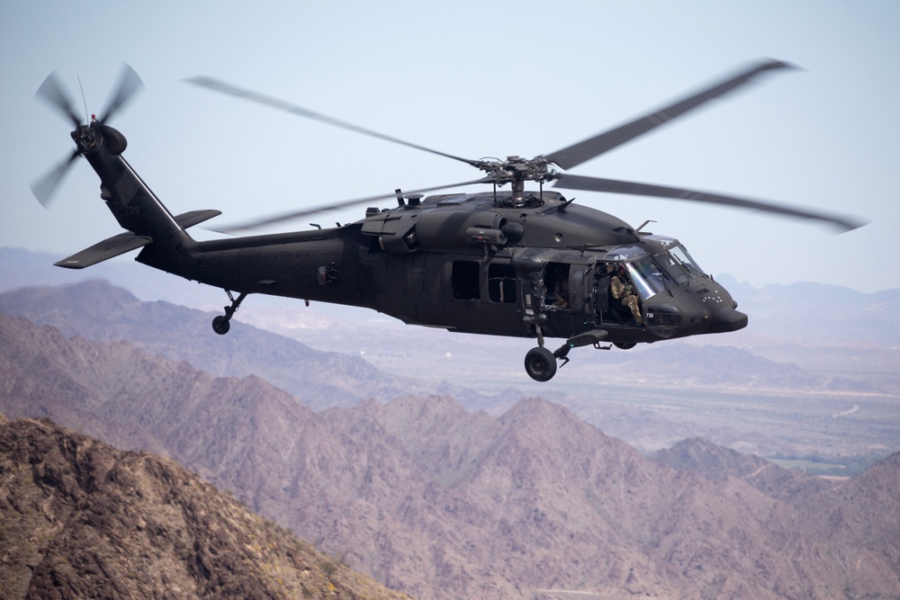 Alaska Army National Guard Black Hawk aviators train at coveted Marine Corps Weapons and Tactics Instructor Course