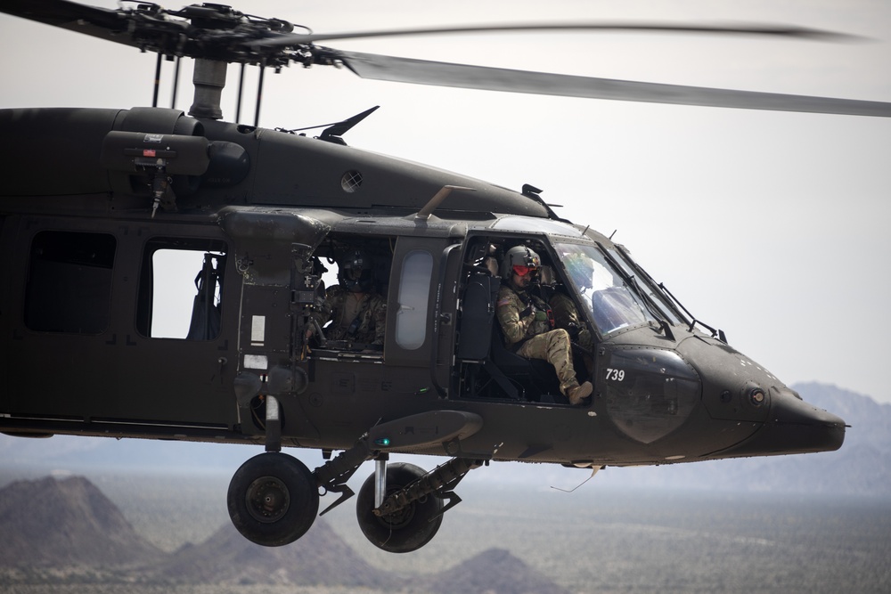 Alaska Army National Guard Black Hawk aviators train at coveted Marine Corps Weapons and Tactics Instructor Course