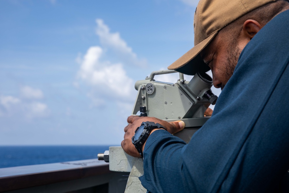 USS Russell replenishment-at-sea