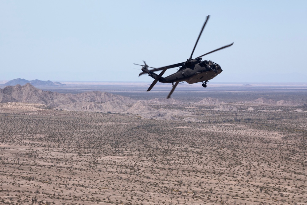 Alaska Army National Guard Black Hawk aviators train at coveted Marine Corps Weapons and Tactics Instructor Course