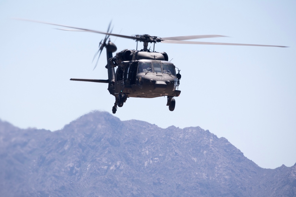 Alaska Army National Guard Black Hawk aviators train at coveted Marine Corps Weapons and Tactics Instructor Course