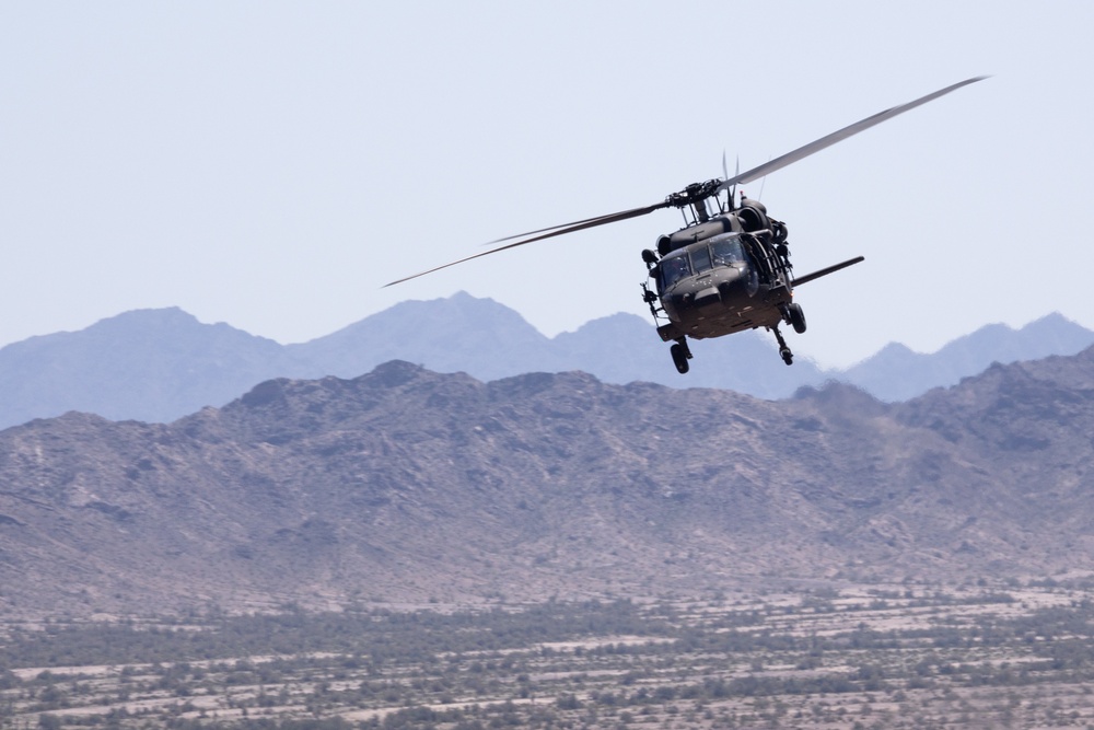 Alaska Army National Guard Black Hawk aviators train at coveted Marine Corps Weapons and Tactics Instructor Course
