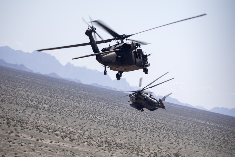 Alaska Army National Guard Black Hawk aviators train at coveted Marine Corps Weapons and Tactics Instructor Course