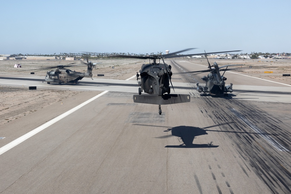 Alaska Army National Guard Black Hawk aviators train at coveted Marine Corps Weapons and Tactics Instructor Course