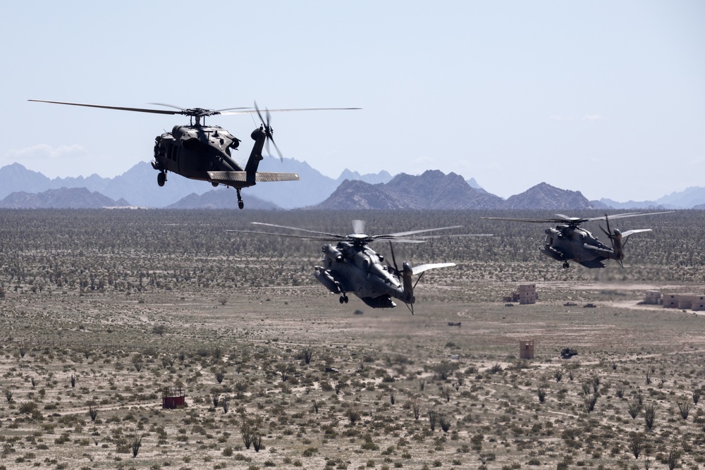 Alaska Army National Guard Black Hawk aviators train at coveted Marine Corps Weapons and Tactics Instructor Course