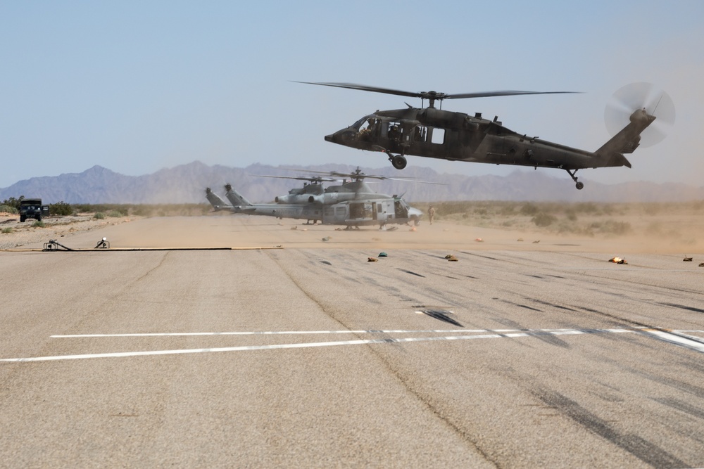 Alaska Army National Guard Black Hawk aviators train at coveted Marine Corps Weapons and Tactics Instructor Course