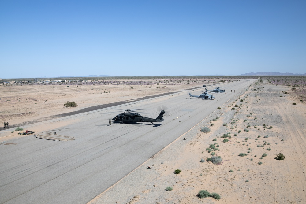 Alaska Army National Guard Black Hawk aviators train at coveted Marine Corps Weapons and Tactics Instructor Course