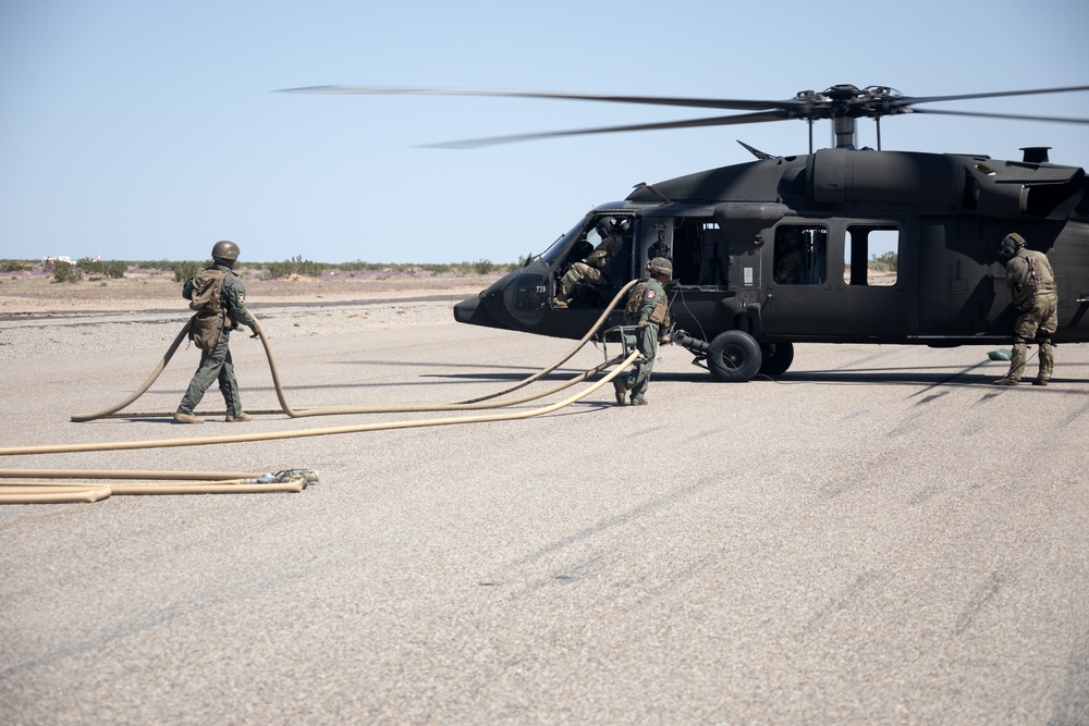 Alaska Army National Guard Black Hawk aviators train at coveted Marine Corps Weapons and Tactics Instructor Course