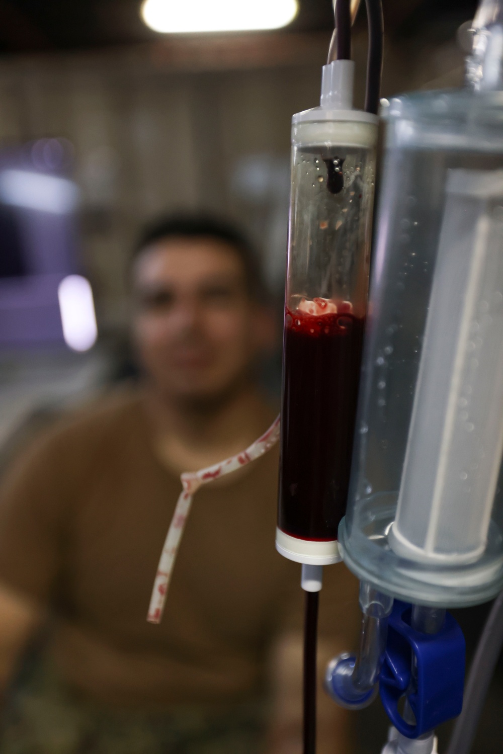 ERSS 31 Conducts Whole Blood Transfusion Training