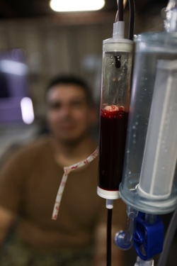 ERSS 31 Conducts Whole Blood Transfusion Training [Image 2 of 6]