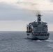 USS Ralph Johnson Conducts Replenishment-At-Sea with USNS Yukon.