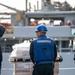 USS Ralph Johnson Conducts Replenishment-At-Sea with USNS Yukon.