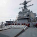 USS Ralph Johnson Conducts Replenishment-At-Sea with USNS Yukon.