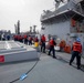 USS Ralph Johnson Conducts Replenishment-At-Sea with USNS Yukon.