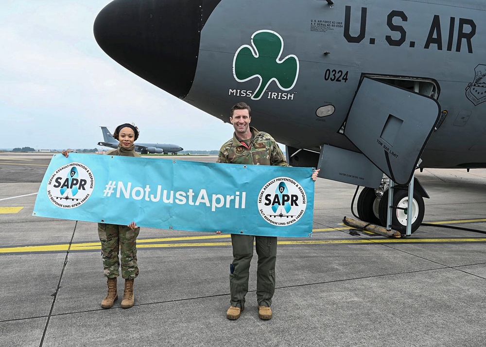 RAF Mildenhall Observes Sexual Assault Awareness and Prevention Month