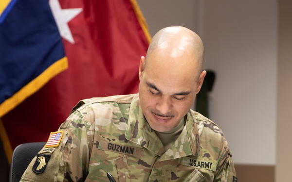 7th MSC Command Team Recognizes SHARP Awareness Month