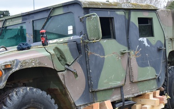 Bundeswehr Firefighters suit up for training at USAG Ansbach