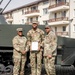10th AAMDC Cpl. Kaleb Zellars promotion