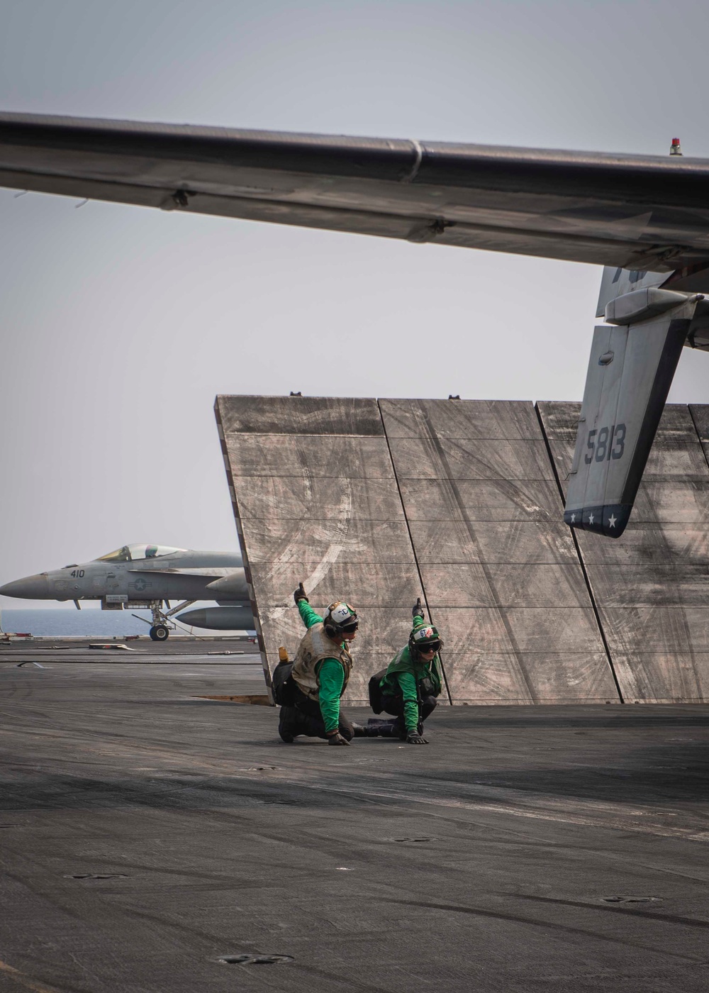 USS Dwight D. Eisenhower Conducts Flight Operations in the Red Sea