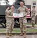 10th AAMDC Cpl. Michael James reenlistment ceremony