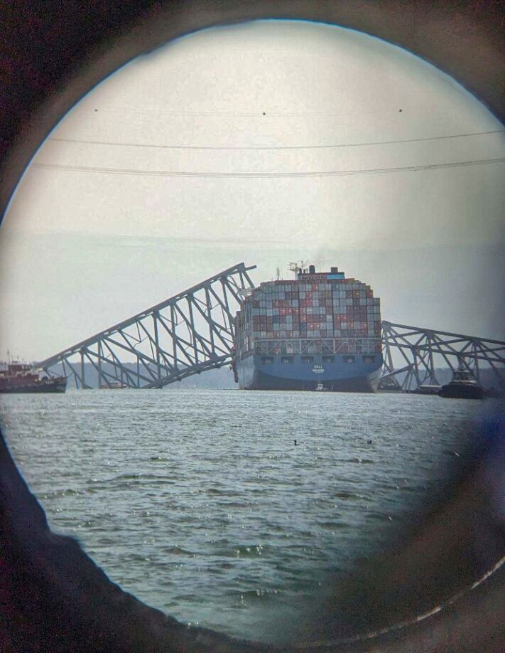 USNR Sailors Assist with Baltimore Bridge