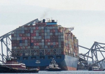 USNR Sailors Assist with Baltimore Bridge