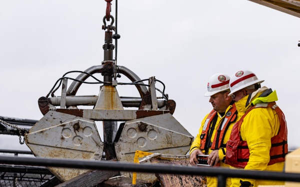 U.S. Army Corps Of Engineers support debris removal operations