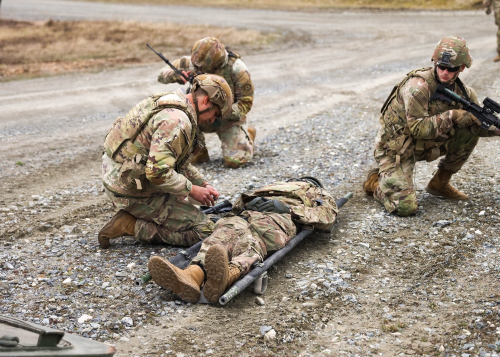 2nd Cavalry Regiment Stryker Live Fire and Medical Scenarios