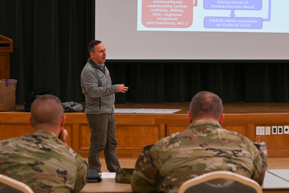 19 AW leadership attend joint humanitarian operations course