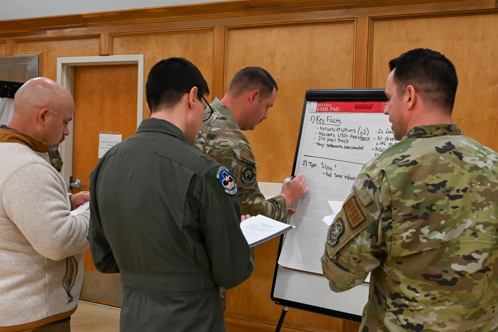 19 AW leadership attend joint humanitarian operations course