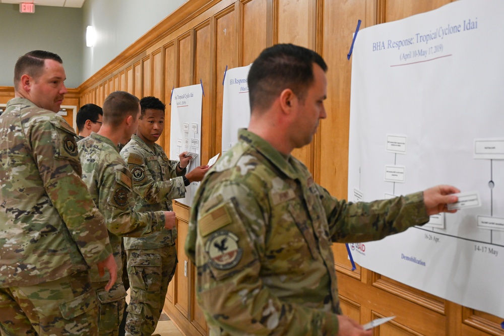 19 AW leadership attend joint humanitarian operations course