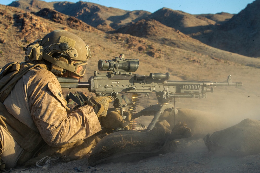 2d Battalion, 6th Marines conduct Range 410A