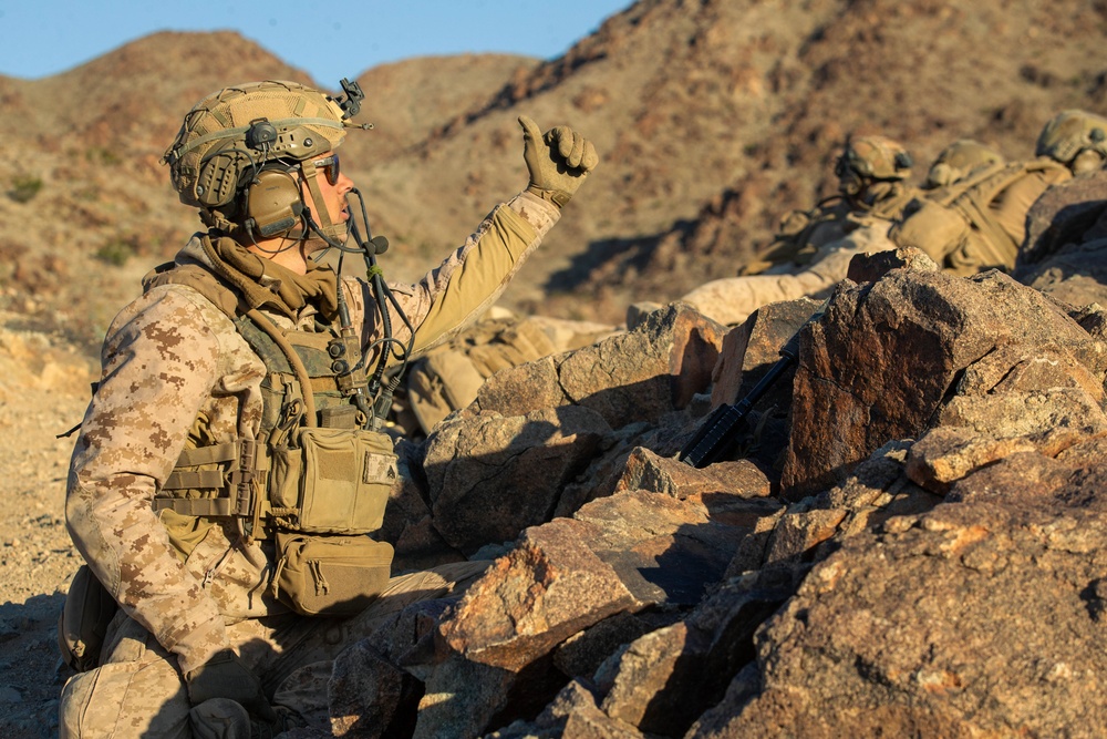 2d Battalion, 6th Marines conduct Range 410A