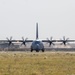 Airmen load AFCENT C-130s with humanitarian aid bound for Gaza