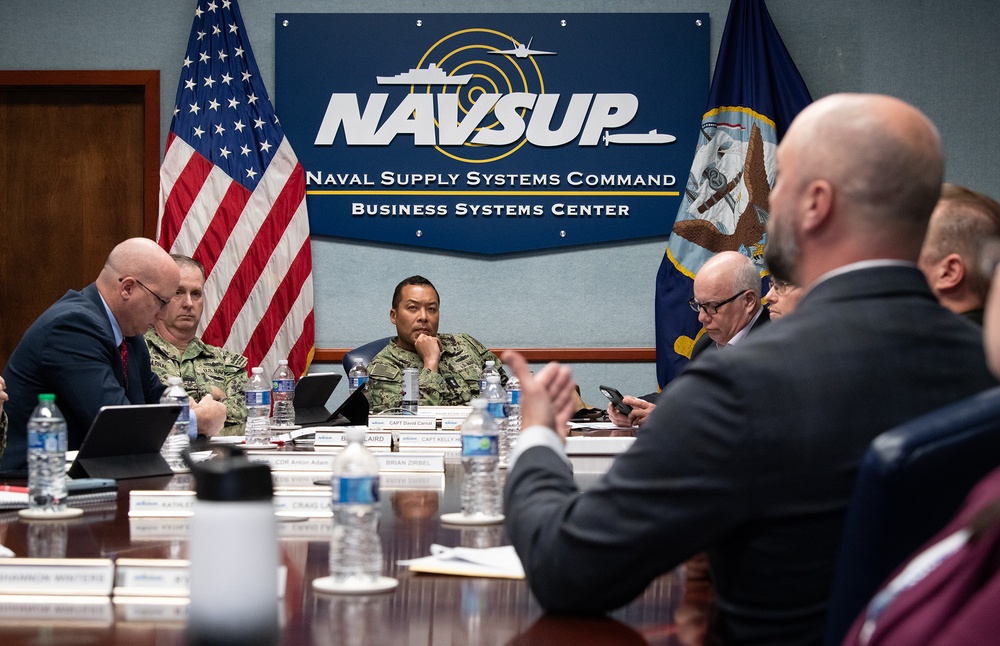 Chief of Supply Corps Recognizes Superior Service, IT Excellence at NAVSUP Business Systems Center