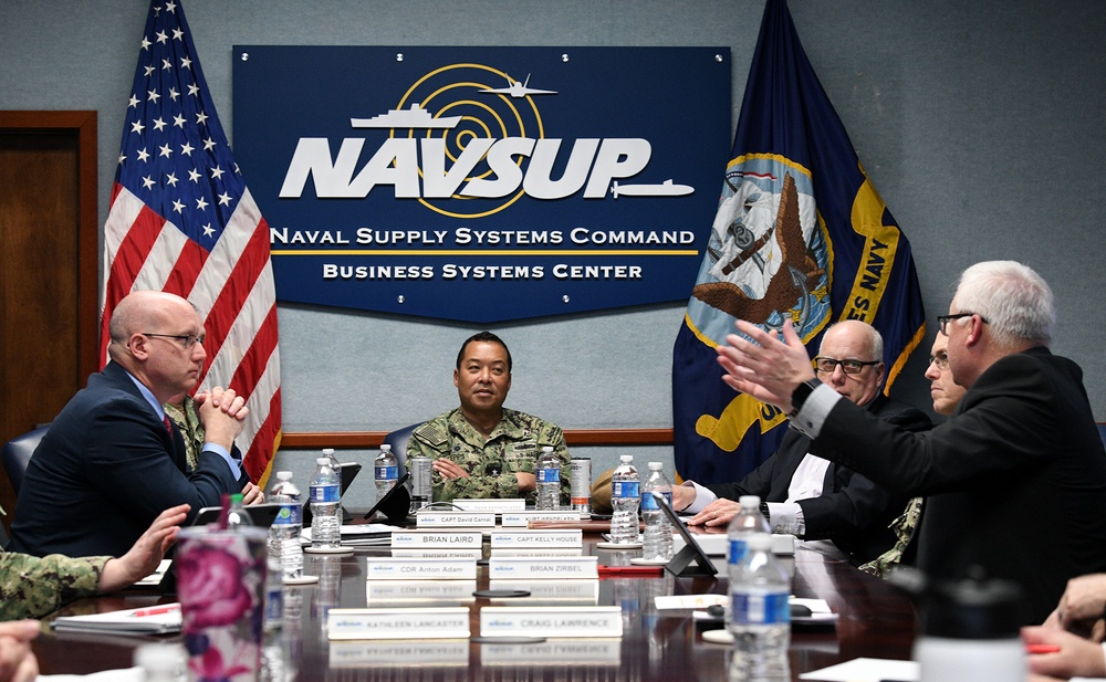 Chief of Supply Corps Recognizes Superior Service, IT Excellence at NAVSUP Business Systems Center