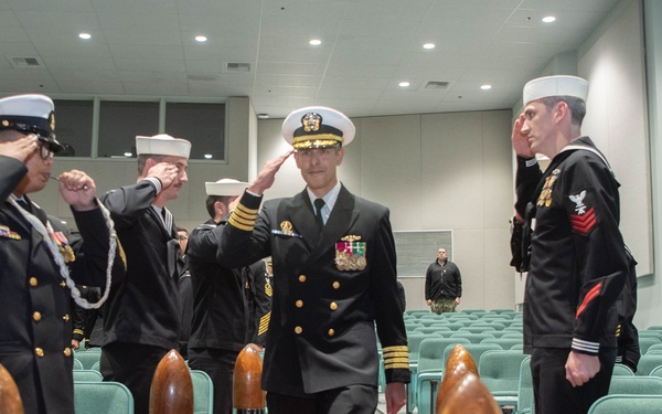 USS Michigan Gold Holds Change of Command Ceremony