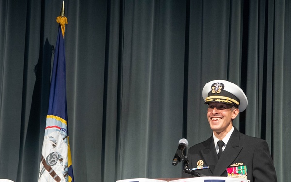 USS Michigan Gold Holds Change of Command Ceremony