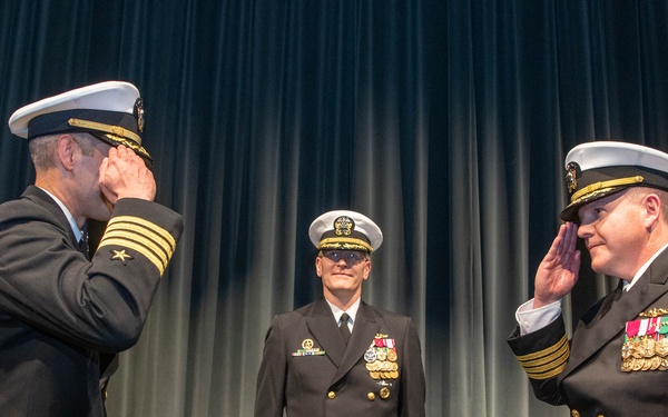 USS Michigan Gold Holds Change of Command Ceremony