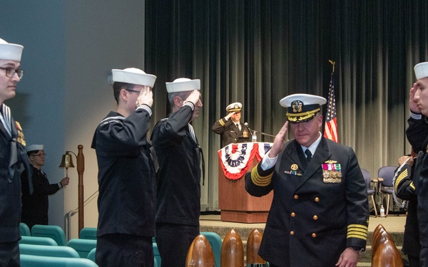USS Michigan Gold Holds Change of Command Ceremony