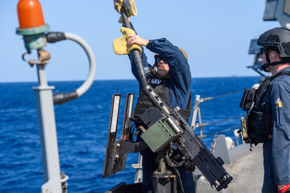 USS Mason (DDG 87) Conducts CSW Training