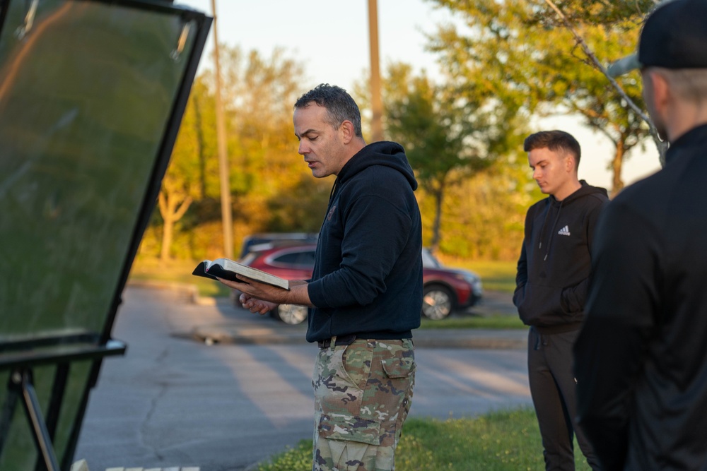 7th Special Forces Group (Airborne) CROSS Training Spiritual Fitness Event