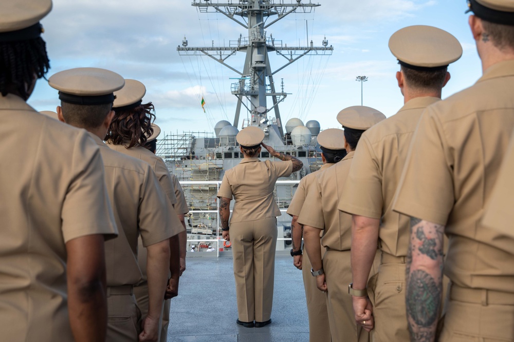 Makin Island Chief Mess Celebrate 131st Chief Petty Officer Birthday