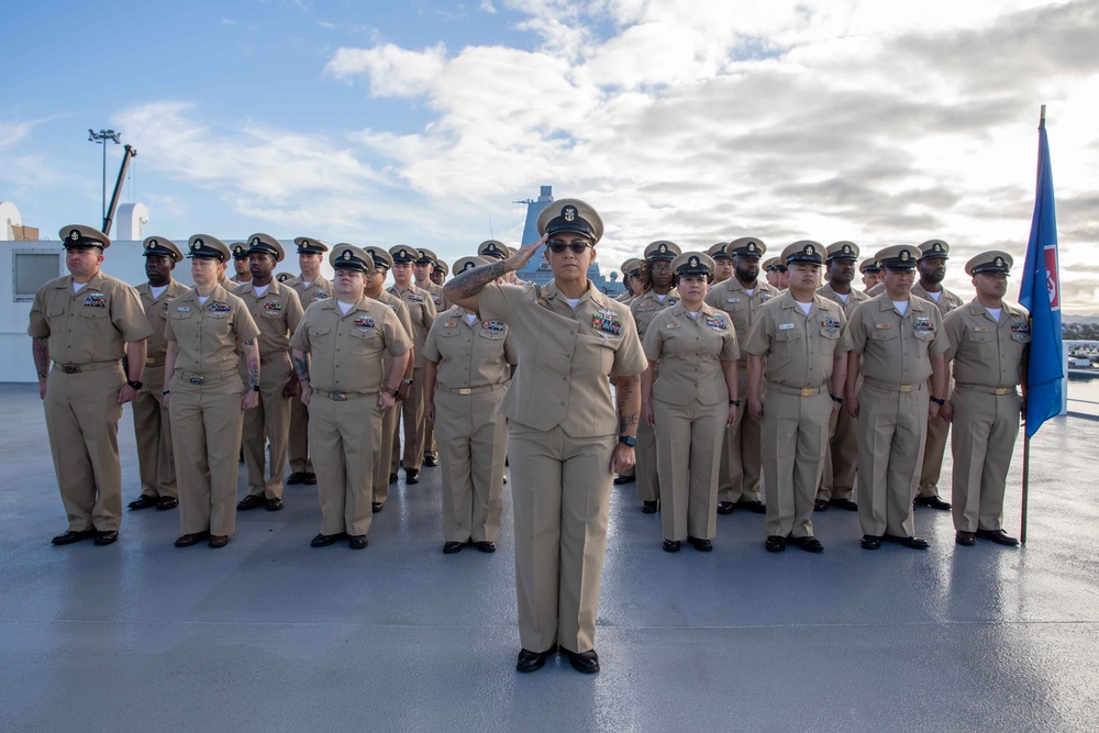 Makin Island Chief Mess Celebrate 131st Chief Petty Officer Birthday